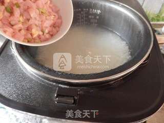 山药瘦肉粥的做法步骤:6