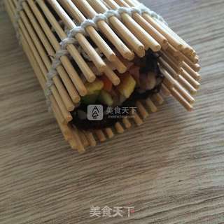 红梗米紫菜包饭的做法步骤：8
