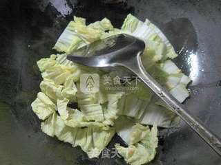 牛肉白菜波纹面的做法步骤：3