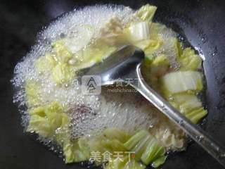 牛肉白菜波纹面的做法步骤：4