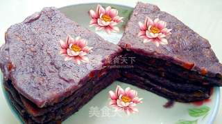 紫薯鸡蛋火腿煎饼的做法步骤:10