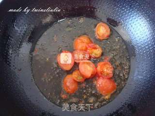 西红柿鸡蛋龙须面汤的做法步骤:4