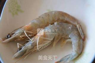红咖喱大虾饭的做法步骤：2