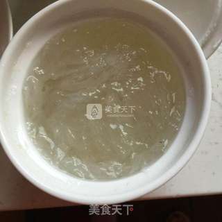 木瓜牛奶燕窝的做法步骤:6