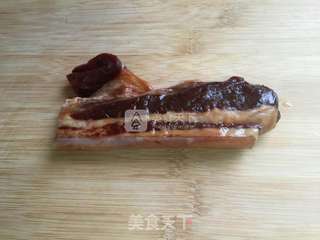 河蚌烧酱肉的做法步骤:4