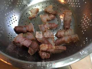 河蚌烧酱肉的做法步骤:7