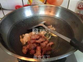 河蚌烧酱肉的做法步骤:10