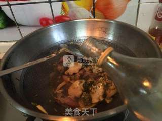 河蚌烧酱肉的做法步骤:12