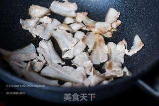 灯影川麻回锅肉的做法步骤:7