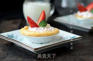 草莓奶油挞的做法步骤:11