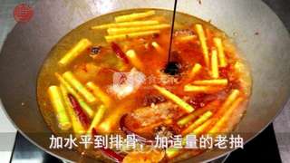 春季的美味【小笋烧排骨】的做法步骤:7