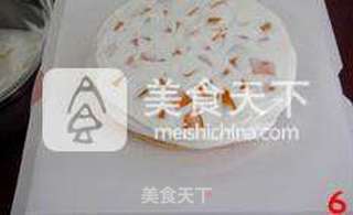【芒果奶油蛋糕】--- 最喜欢无任何添加无任何色素的蛋糕的做法步骤:6