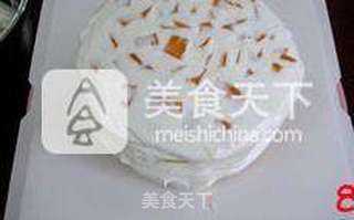 【芒果奶油蛋糕】--- 最喜欢无任何添加无任何色素的蛋糕的做法步骤:8