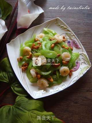 西芹腰果虾仁的做法步骤:12