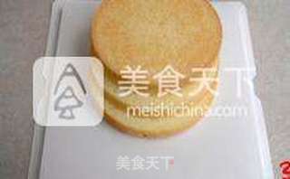 【芒果奶油蛋糕】--- 最喜欢无任何添加无任何色素的蛋糕的做法步骤:3