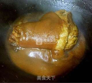 红烧猪肘的做法步骤:13