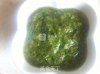 海鲜青酱拌面的做法步骤:9