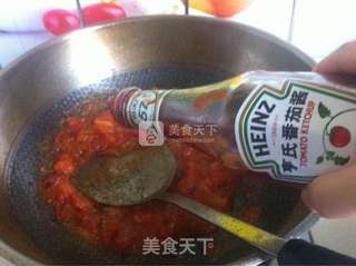 牛肉番茄酱拌意面的做法步骤:9