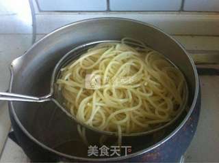 牛肉番茄酱拌意面的做法步骤:14