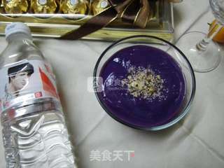 原味核桃紫薯泥的做法步骤：10