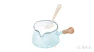 【手绘食谱】水信玄饼 — 最温柔与梦幻的和菓子的做法步骤:2
