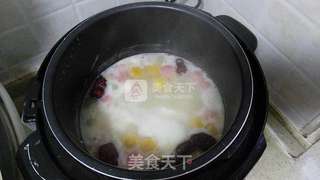 双红荷包蛋煮彩色汤圆的做法步骤:4