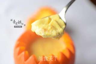 创意原盅南瓜蒸蛋的做法步骤:11