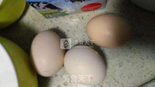 双红荷包蛋煮彩色汤圆的做法步骤:3