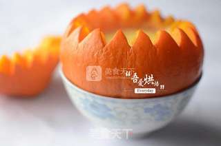 创意原盅南瓜蒸蛋的做法步骤:10