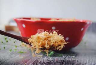猪肉松的做法步骤:8