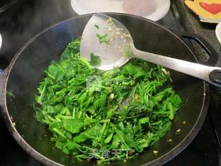 牛肉末青豆雪里蕻的做法步骤:5