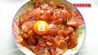 菠萝咕噜肉的做法步骤：3