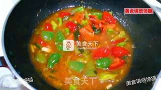 菠萝咕噜肉的做法步骤:10