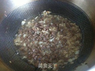 牛肉番茄酱拌意面的做法步骤:5