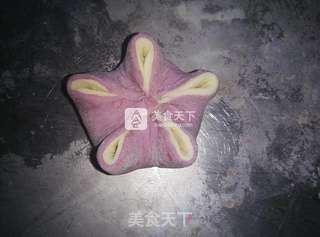 梅花豆包的做法步骤:9