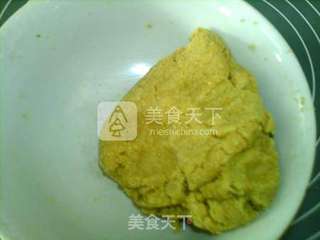 韭菜豆面玉米饼的做法步骤：6