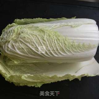 白菜肉丝汤年糕的做法步骤:2