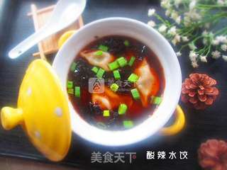 酸辣水饺的做法步骤:7