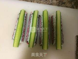 万花筒寿司的做法步骤:7