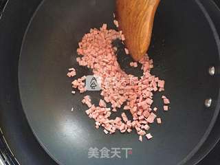 香葱蛋炒饭的做法步骤：5
