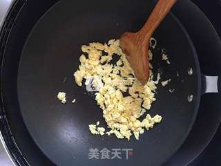 香葱蛋炒饭的做法步骤：6
