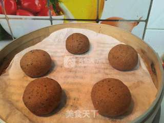 枣泥杂粮包的做法步骤:14