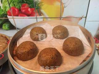 枣泥杂粮包的做法步骤:15