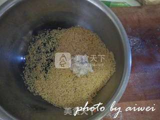 小米豆腐虾仁丸的做法步骤:7