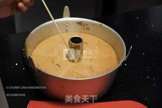 双色爆谷戚风蛋糕 —— Chicago Mix Chiffon Cake的做法步骤:17