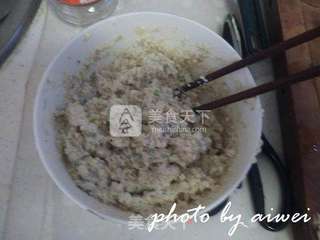 小米豆腐虾仁丸的做法步骤:6