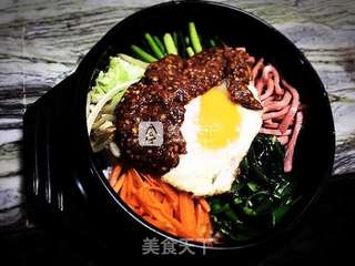 石锅拌饭的做法步骤:9