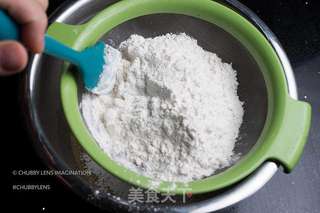 双色爆谷戚风蛋糕 —— Chicago Mix Chiffon Cake的做法步骤:8