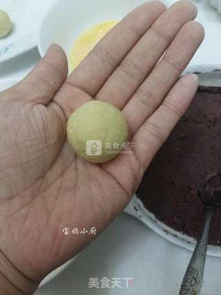 豆沙红薯丸的做法步骤:6