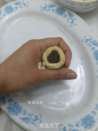 豆沙红薯丸的做法步骤:5